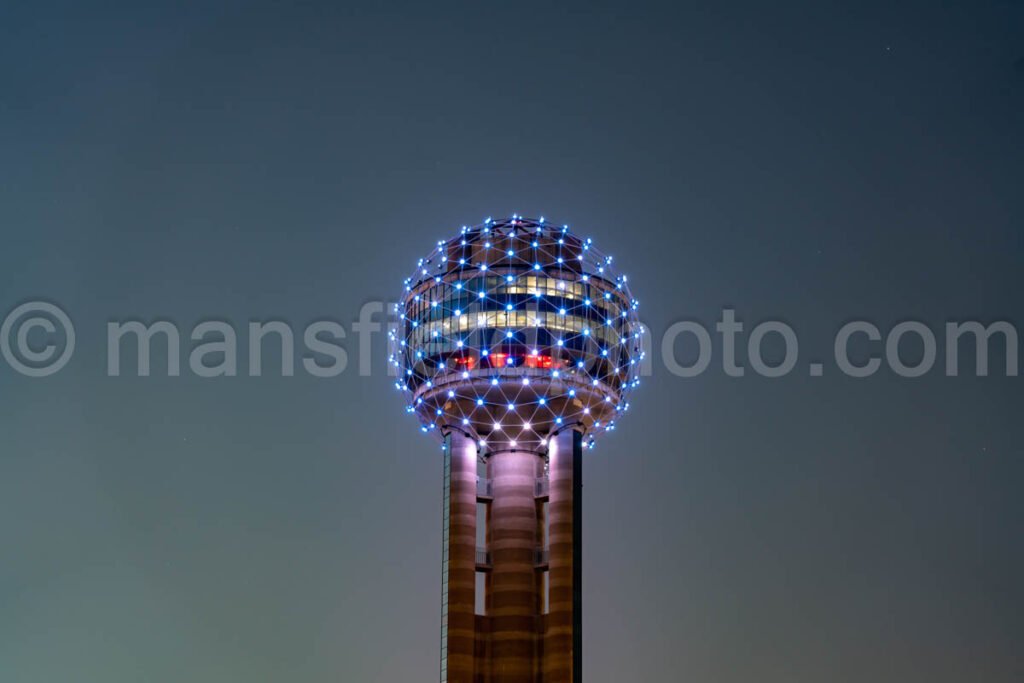 Reunion Tower, Dallas, Tx A4-11539 - Mansfield Photography