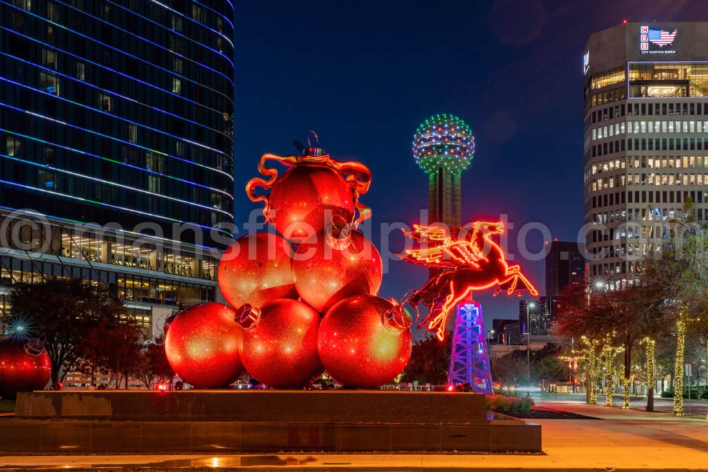 Christmas At Omni Hotel, Dallas, Tx A4-11563 - Mansfield Photography