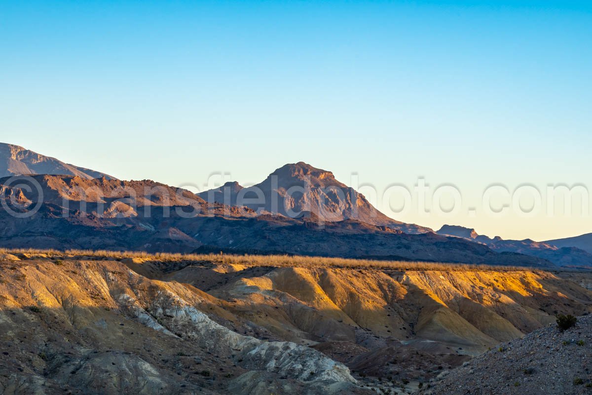 View from Maverick Junction, Big Bend National Park A4-12098