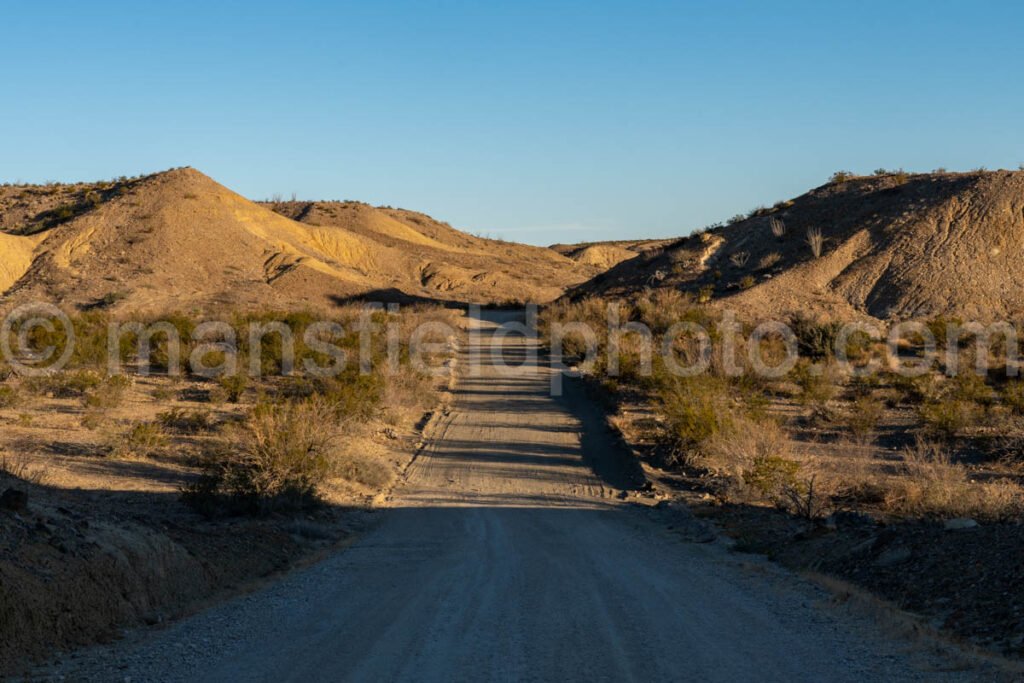 Old Maverick Road (Dirt Road), Big Bend A4-12100 - Mansfield Photography