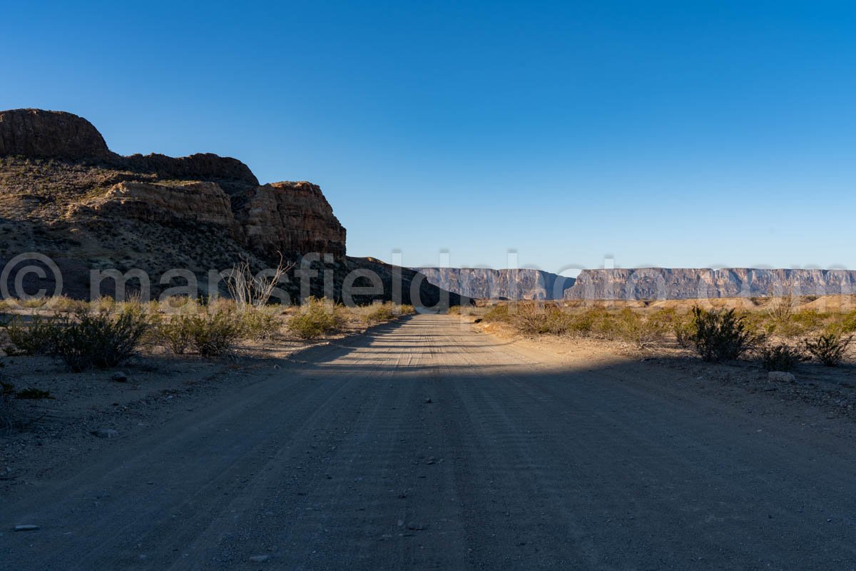 Old Maverick Road (Dirt Road), Big Bend A4-12112