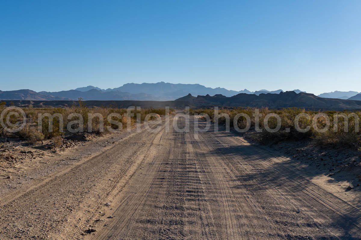 Old Maverick Road (Dirt Road), Big Bend A4-12118