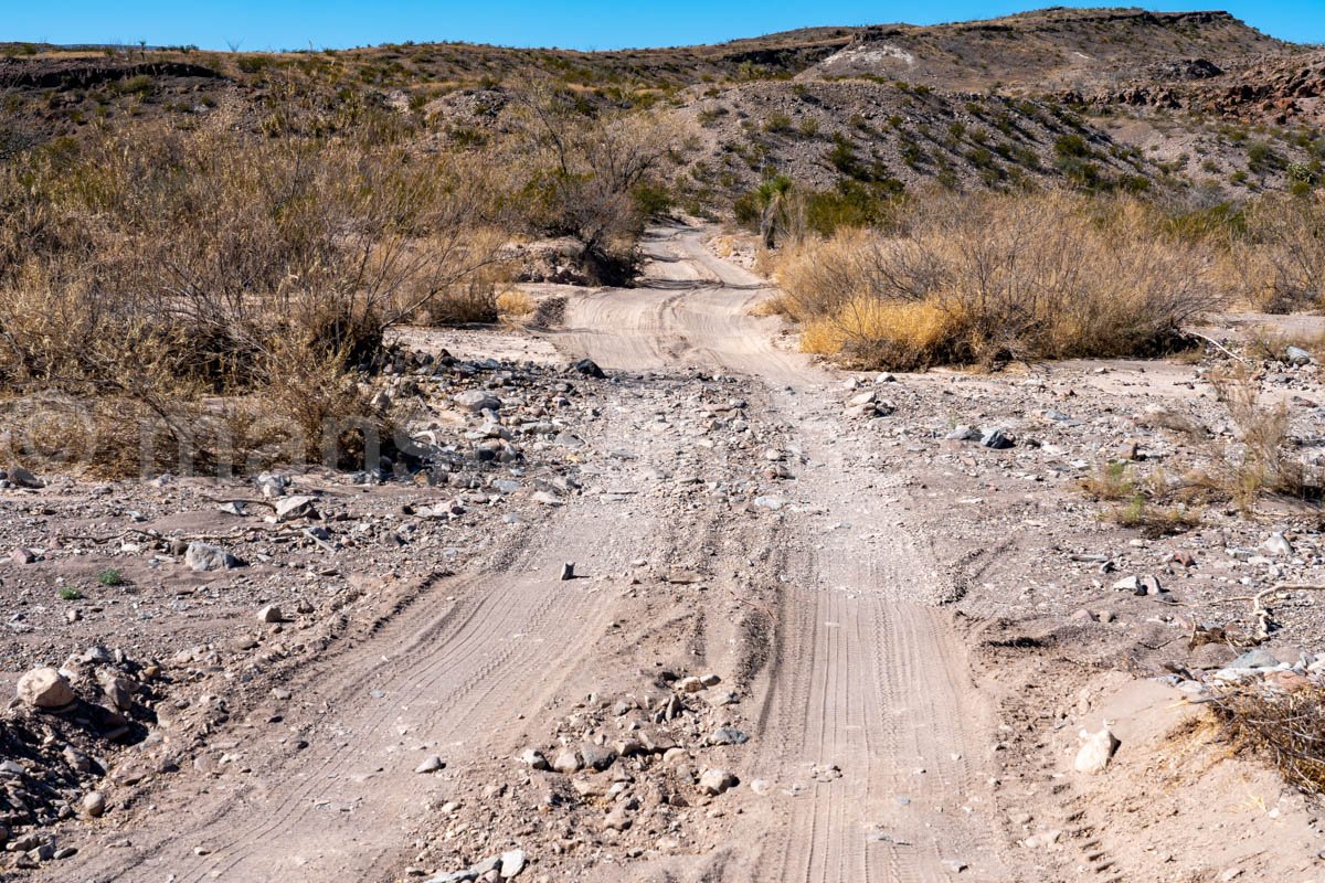 River Road West (Dirt Road) Big Bend A4-12153