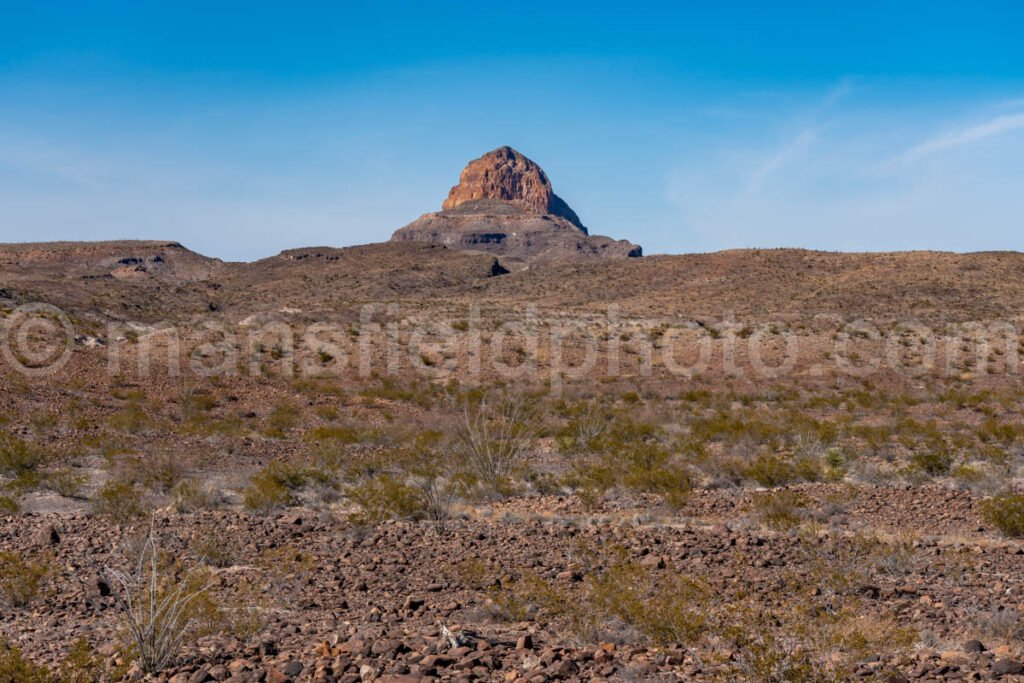 Cerro Castellan, Big Bend National Park A4-12183 - Mansfield Photography