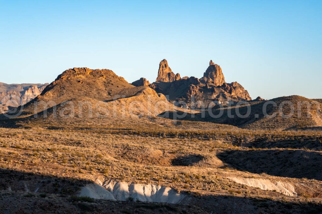 Mule Ears Peaks, Big Bend National Park A4-12195 - Mansfield Photography