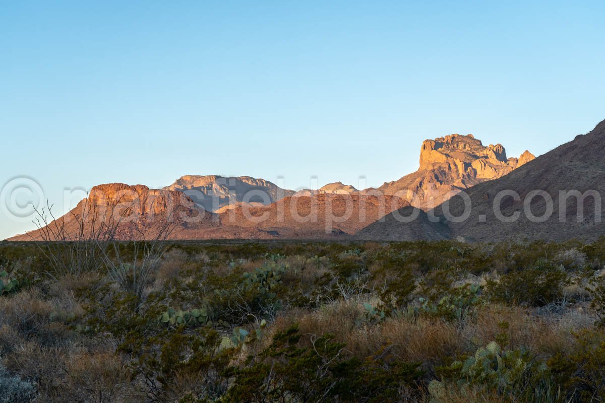 View from Glen Springs Road, Big Bend National Park A4-12239