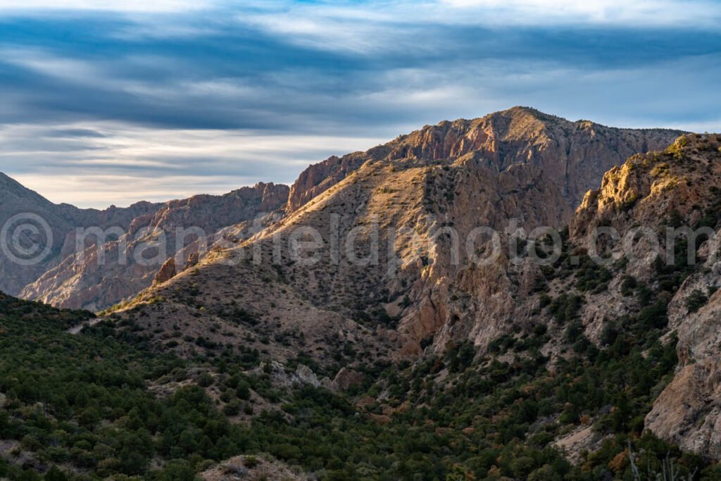 View from Lost Mine Trail, Big Bend National Park A4-12333 - Mansfield Photography