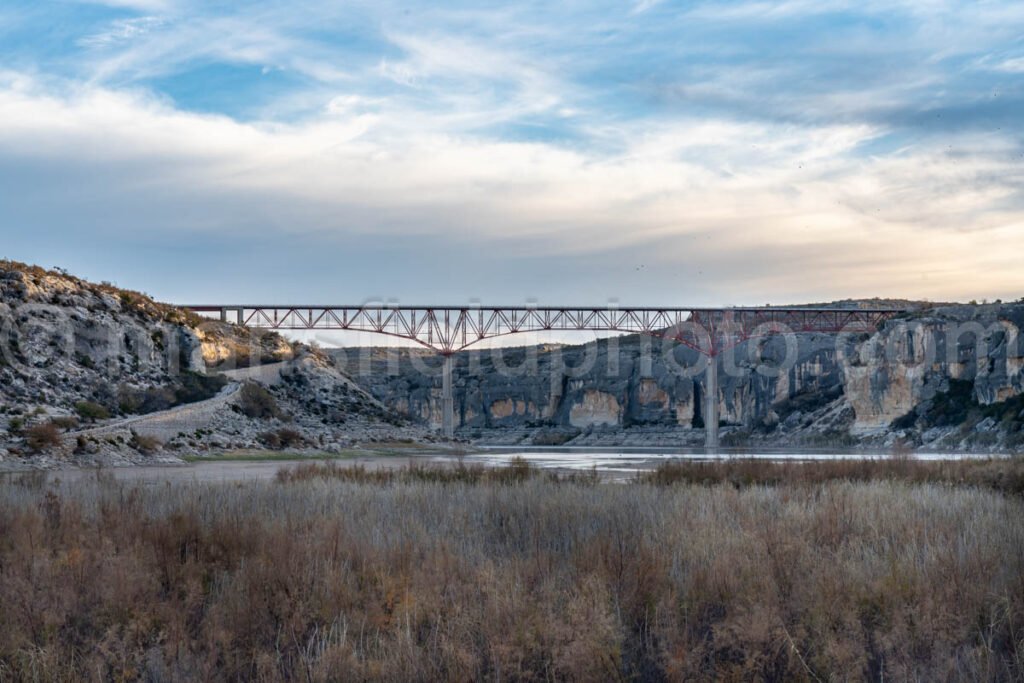 Pecos River &Amp;Amp; Bridge A4-12376 - Mansfield Photography