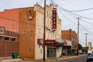 Texas Theatre In Palestine, Tx A4-12402 - Mansfield Photography
