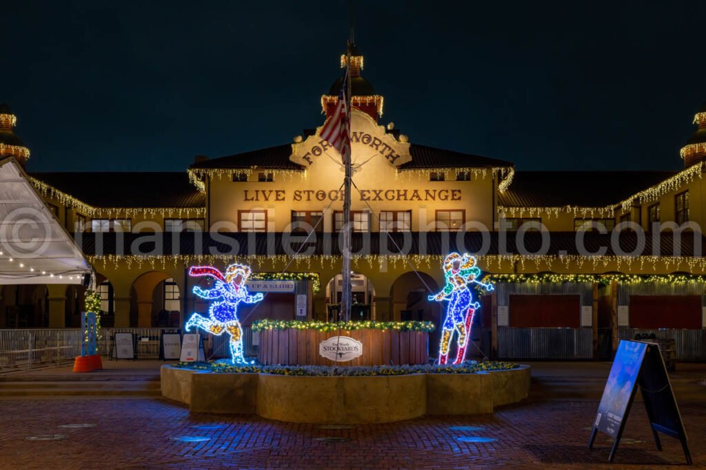 Live Stock Exchange, Fort Worth Stockyards, Texas A4-12828 - Mansfield Photography