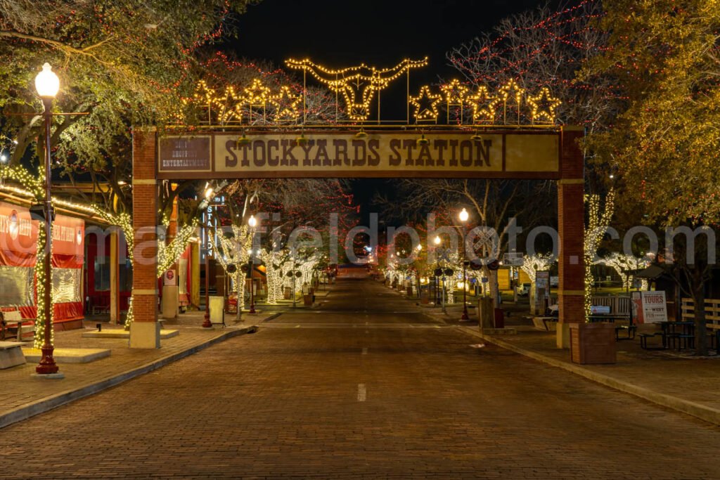 Stockyards Station, Fort Worth Stockyards, Texas A4-12840 - Mansfield Photography