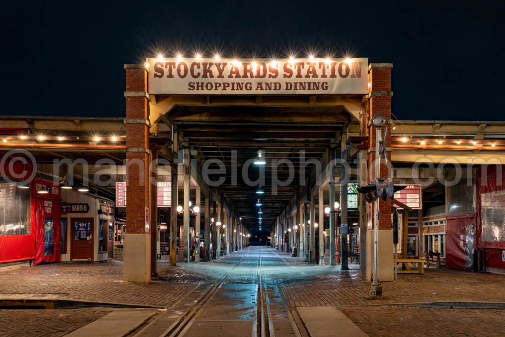 Stockyards Station, Fort Worth Stockyards, Texas A4-12849 - Mansfield Photography