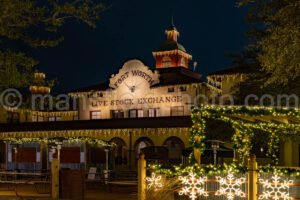 Live Stock Exchange, Fort Worth Stockyards, Texas A4-12851 - Mansfield Photography