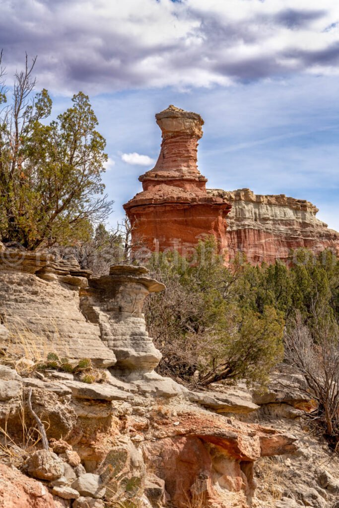 The Lighthouse, Palo Duro Canyon A4-13838 - Mansfield Photography