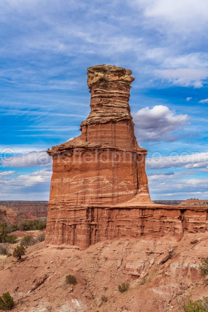 The Lighthouse, Palo Duro Canyon A4-13843 - Mansfield Photography