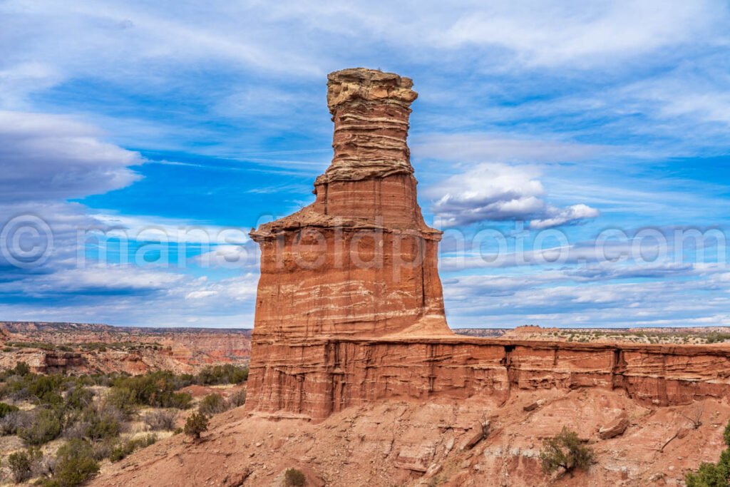 The Lighthouse, Palo Duro Canyon A4-13849 - Mansfield Photography