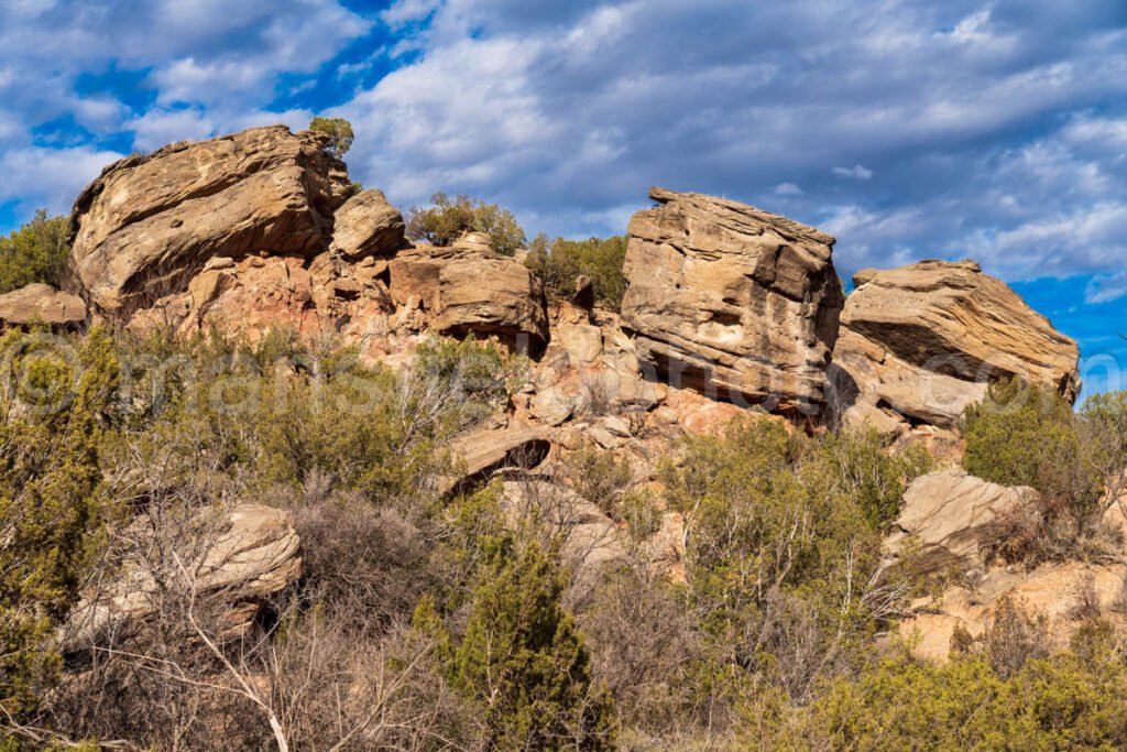 Rock Garden, Palo Duro Canyon A4-13896 - Mansfield Photography