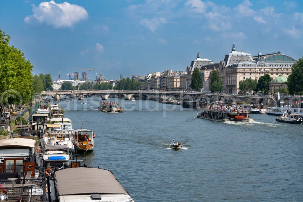 View From The River Seine, Paris, France A4-16331 - Mansfield Photography