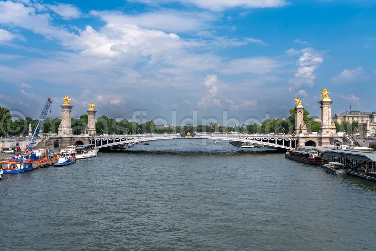 View From The River Seine, Paris, France A4-16340