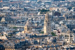 View From Eiffel Tower A4-16811 - Mansfield Photography