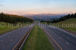 Looking West From Golden, Colorado A4-16847 - Mansfield Photography