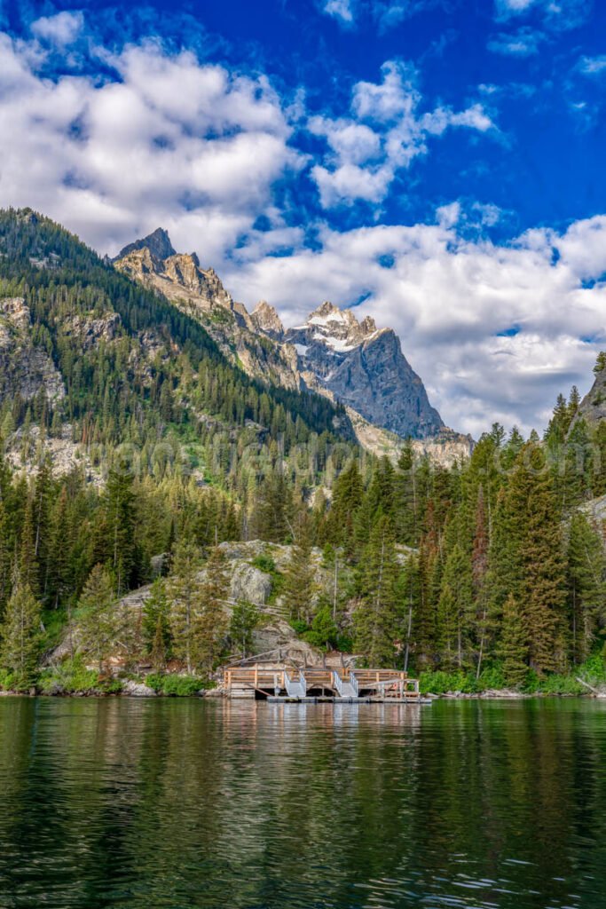 Boat To West Shore Of Jenny Lake A4-17155 - Mansfield Photography