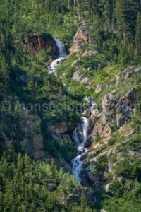 Cascade In Cascade Canyon A4-17218 - Mansfield Photography