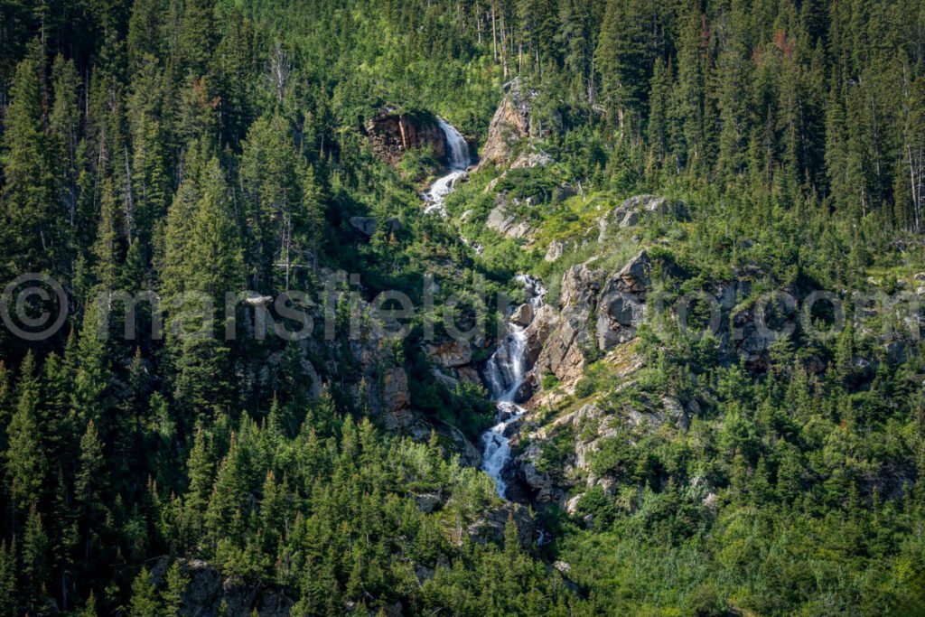 Cascade In Cascade Canyon A4-17221 - Mansfield Photography