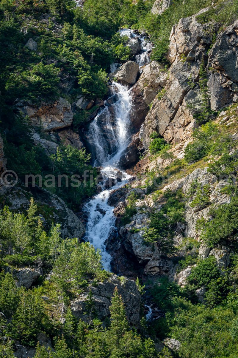 Cascade in Cascade Canyon A4-17229