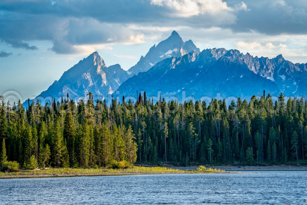 Evening At Jackson Lake A4-17258