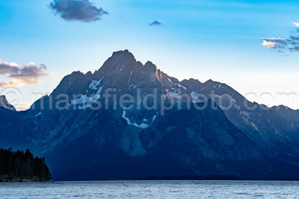 Evening At Jackson Lake A4-17275 - Mansfield Photography