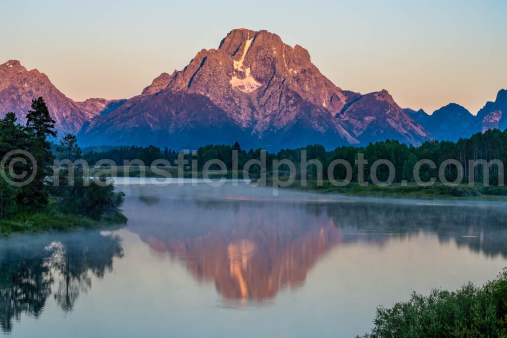 Morning At Oxbow Bend A4-17296 - Mansfield Photography