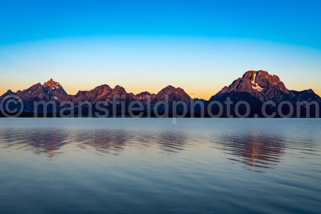 Morning On Jackson Lake A4-17325 - Mansfield Photography