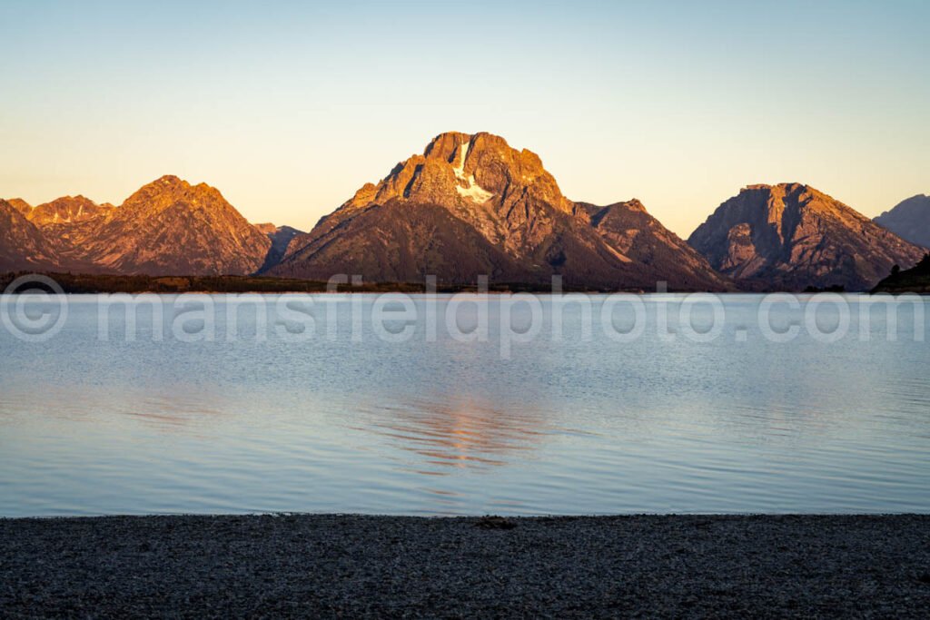 Morning On Jackson Lake A4-17328 - Mansfield Photography