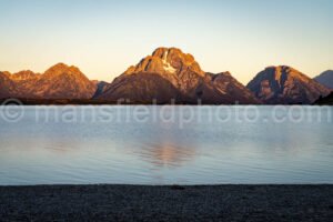 Morning On Jackson Lake A4-17328 - Mansfield Photography
