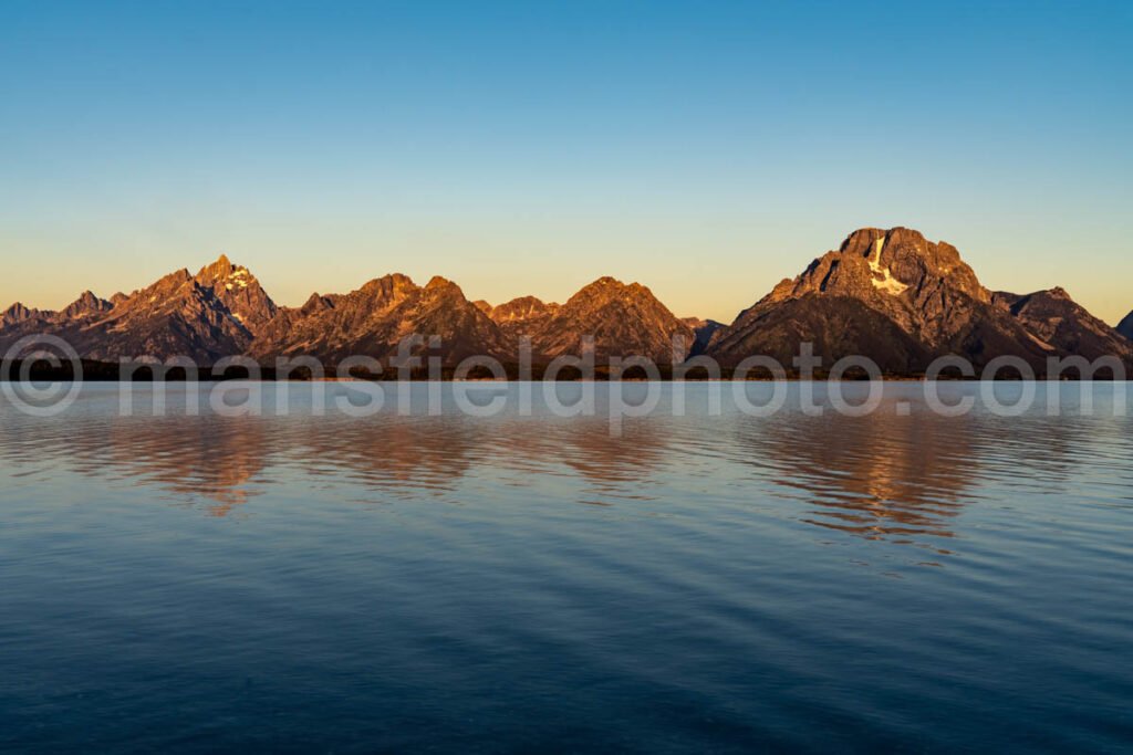 Morning On Jackson Lake A4-17331 - Mansfield Photography