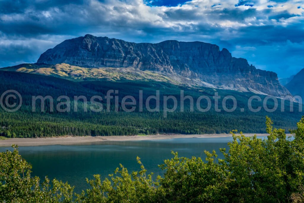 Lake Sherburne in Many Glacier area of Glacier National Park A4-17332 - Mansfield Photography