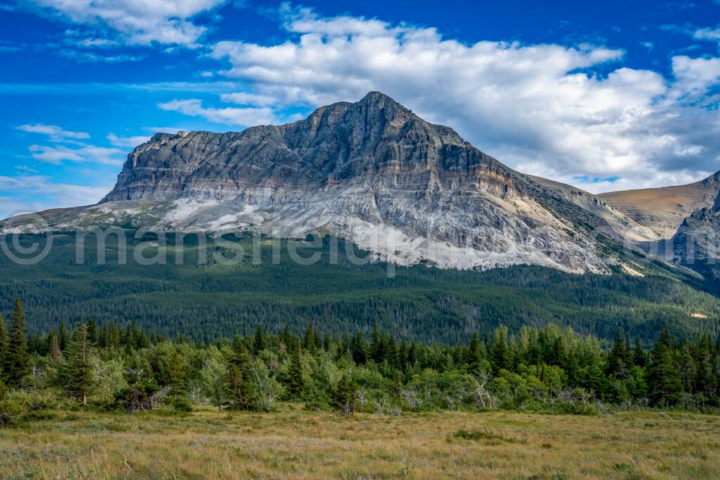 Many Glacier area in Glacier National Park A4-17334 - Mansfield Photography