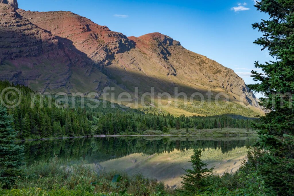 Many Glacier area in Glacier National Park A4-17359 - Mansfield Photography