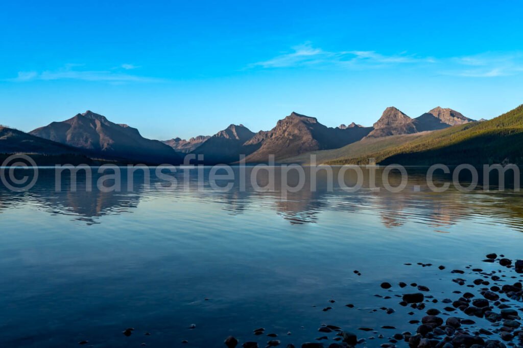 Sunset On Lake Mcdonald A4-17616 - Mansfield Photography