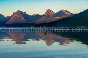 Sunset On Lake Mcdonald A4-17629 - Mansfield Photography