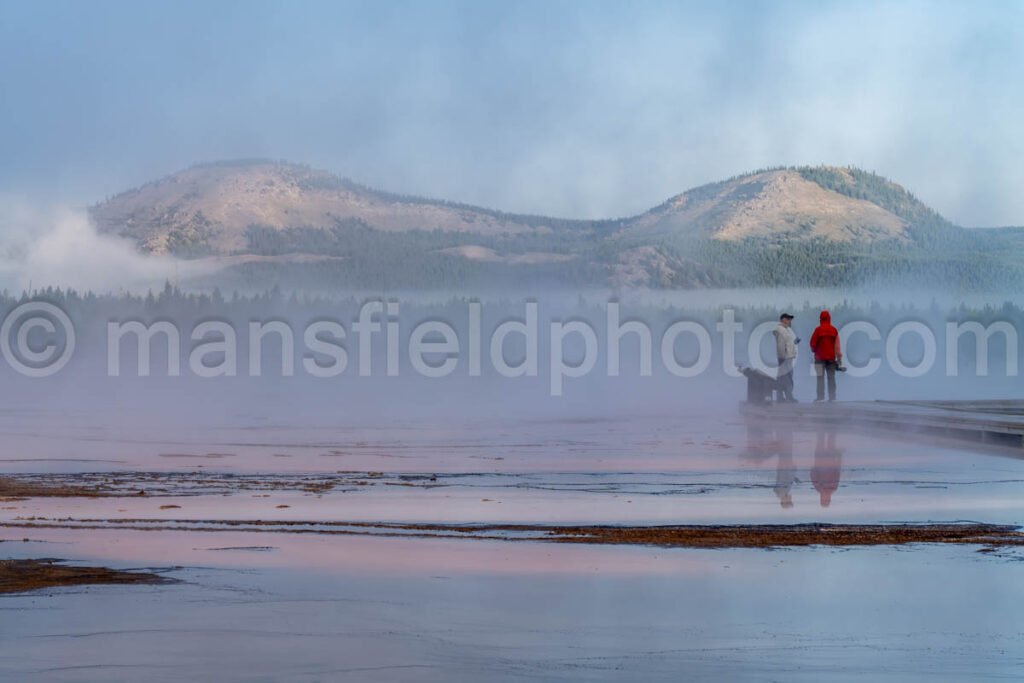 Twin Buttes In Yellowstone National Park A4-17759 - Mansfield Photography