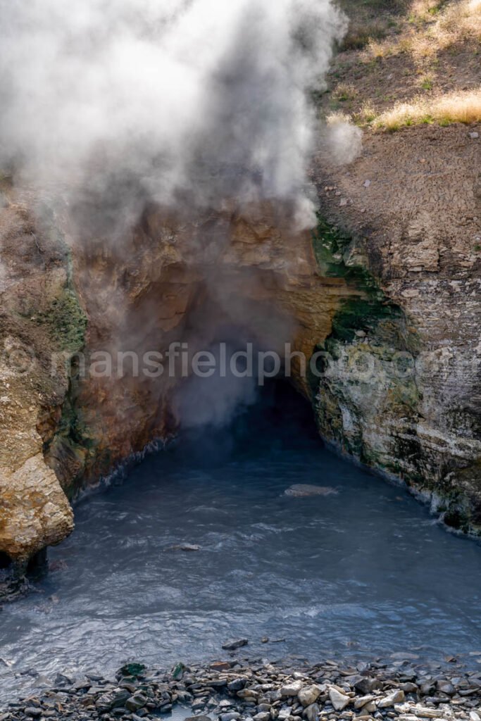 Hot Spring in Yellowstone National Park A4-17889 - Mansfield Photography