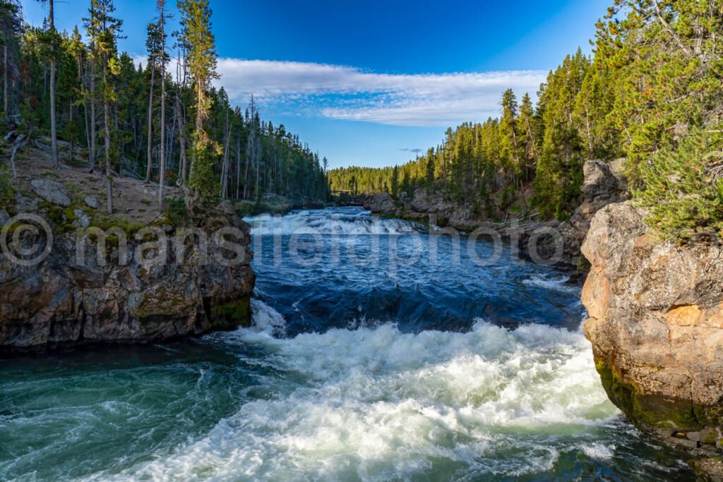 Upper Yellowstone River - Yellowstone National Park A4-18045 - Mansfield Photography