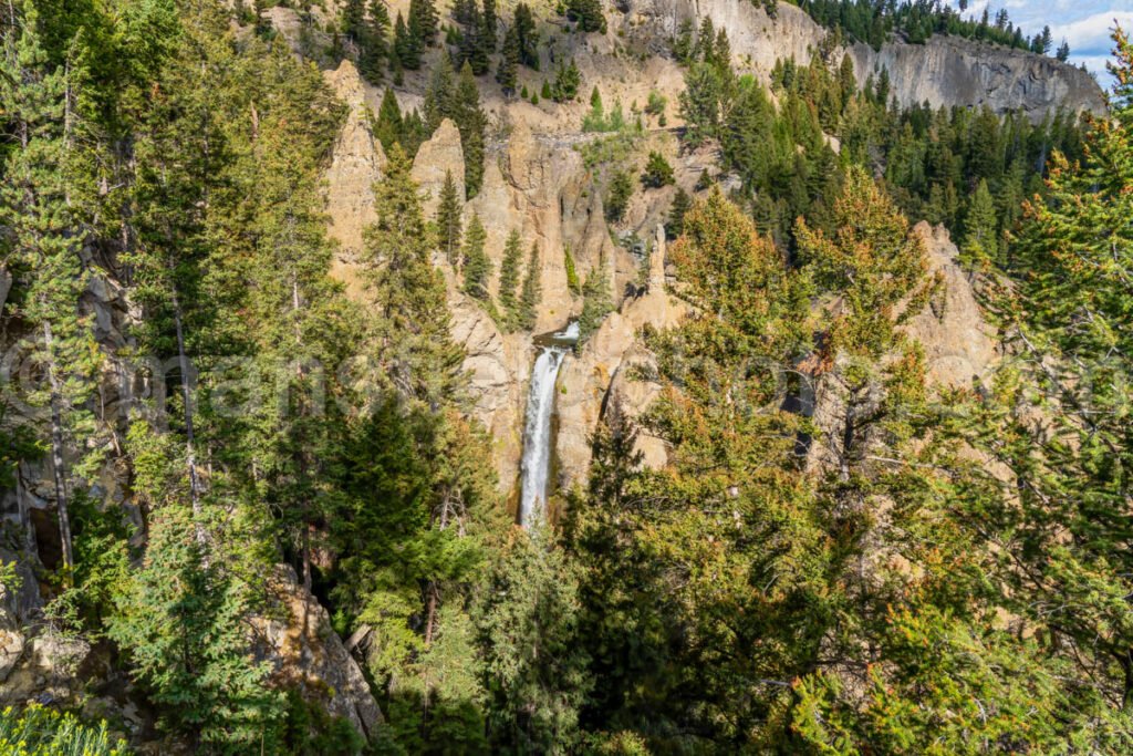 Tower Fall in Yellowstone National Park A4-18067 - Mansfield Photography