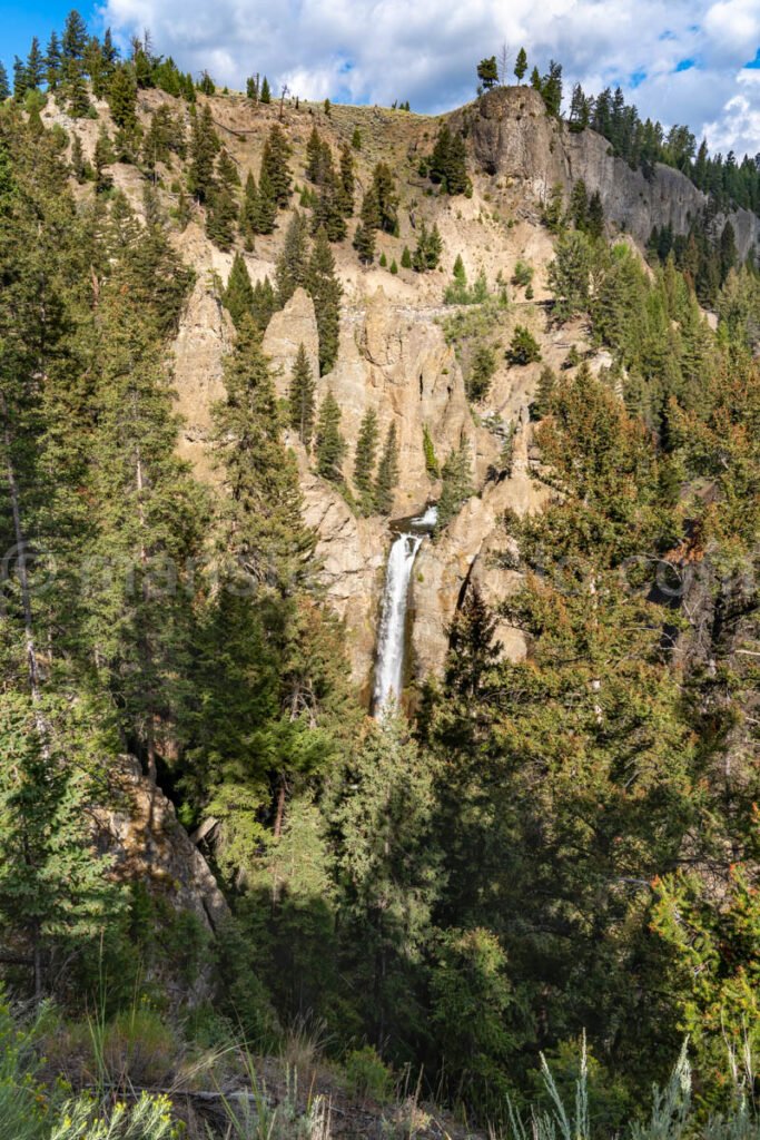 Tower Fall in Yellowstone National Park A4-18070 - Mansfield Photography