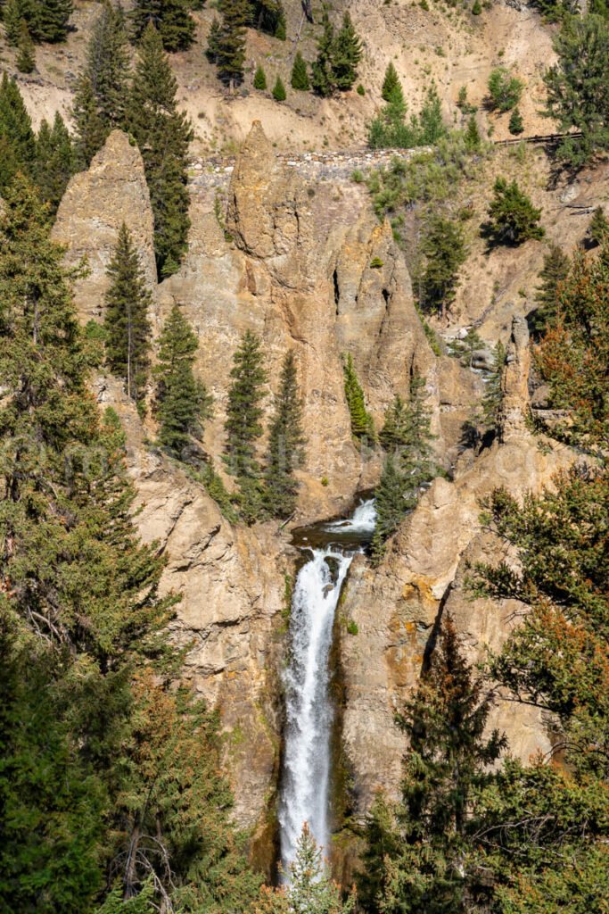 Tower Fall In Yellowstone National Park A4-18079 - Mansfield Photography