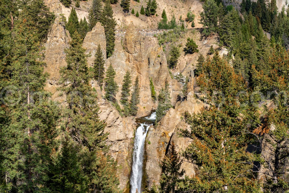 Tower Fall in Yellowstone National Park A4-18082