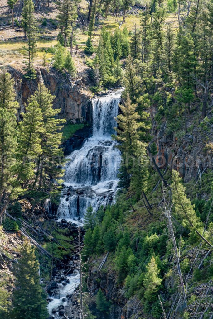 Undine Falls, Yellowstone National Park A4-18107 - Mansfield Photography