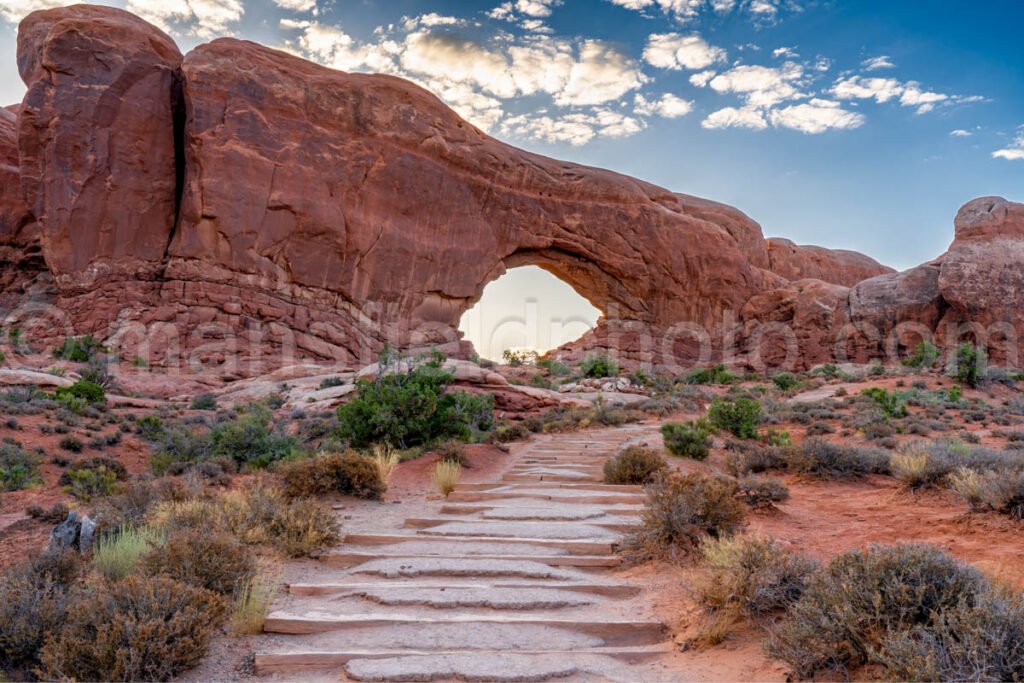 North Window Arch, Arches National Park A4-18381 - Mansfield Photography